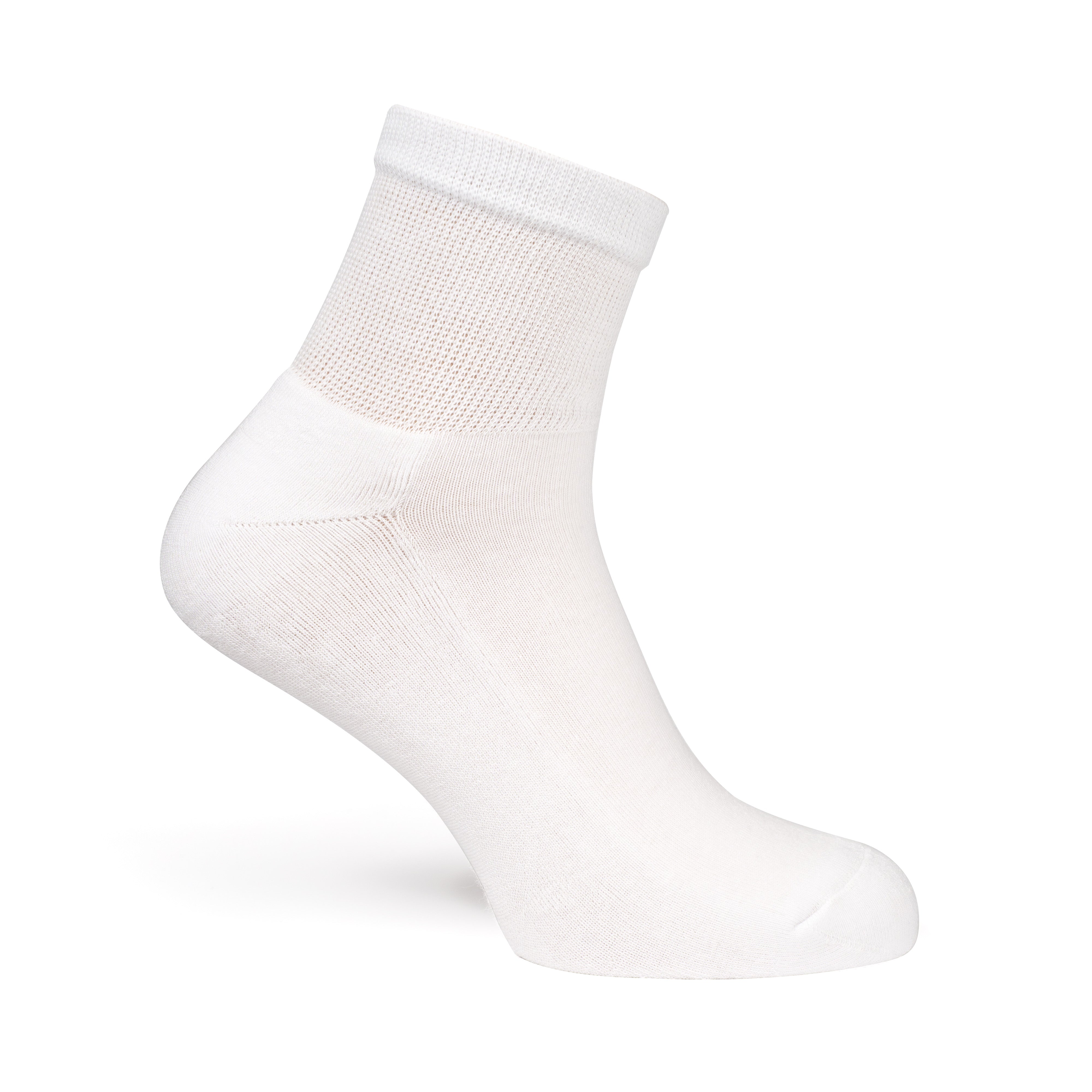 Low-Cuff Diabetic Cotton Socks