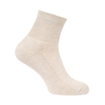 Low-Cuff Merino Wool Diabetic Socks